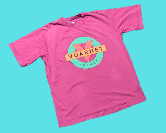 Y2K Pink Vuarnet France T-Shirt Size S