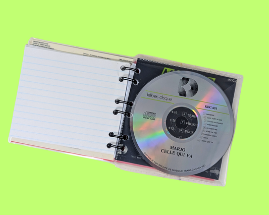 Marjo, Celle Qui Va CD Notebook