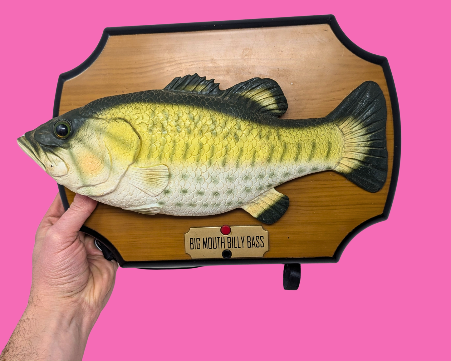 Basse Billy Bass Gemmy Big Mouth vintage des années 1990
