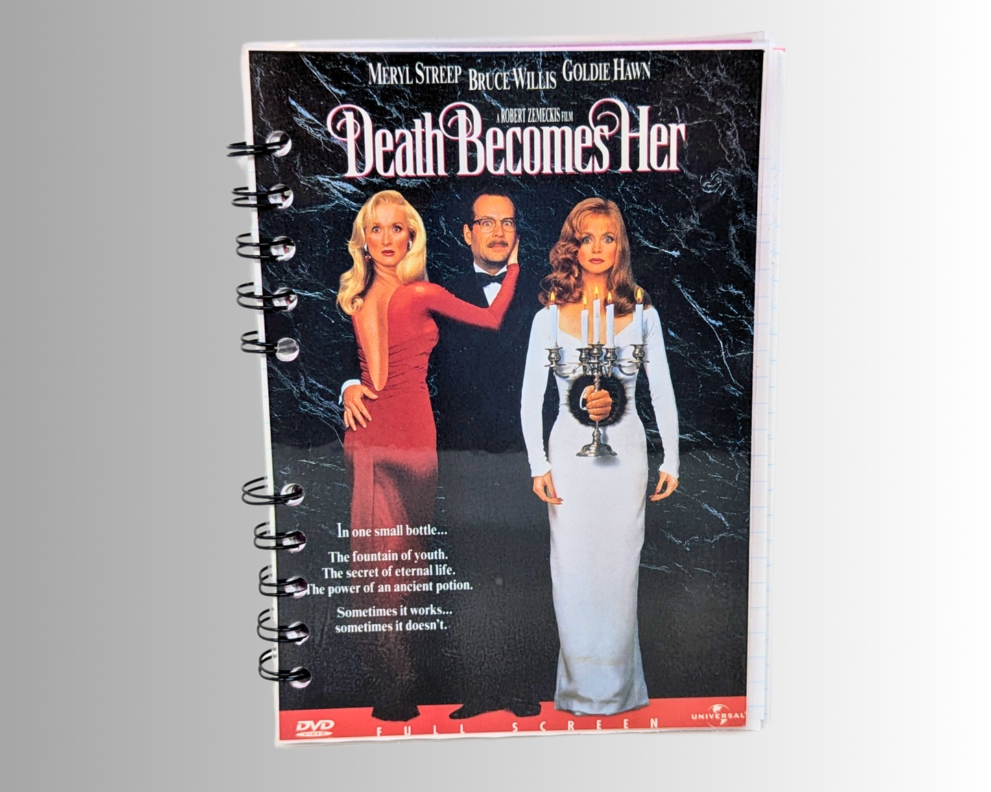 Death Becomes Her DVD Movie Notebook