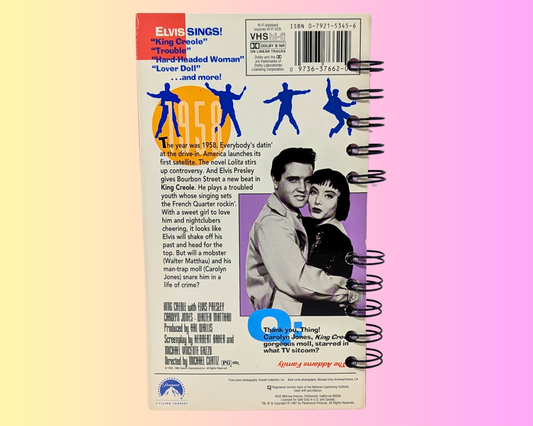 Carnet de film VHS King Creole