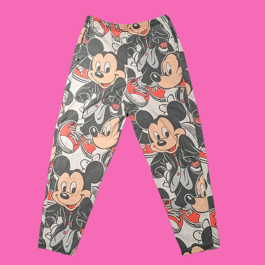 Vintage 1990's Disney Mickey Mouse Pants Size M