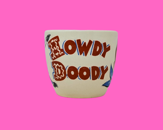 Tasse de collection Iowdy Doody vintage des années 1960