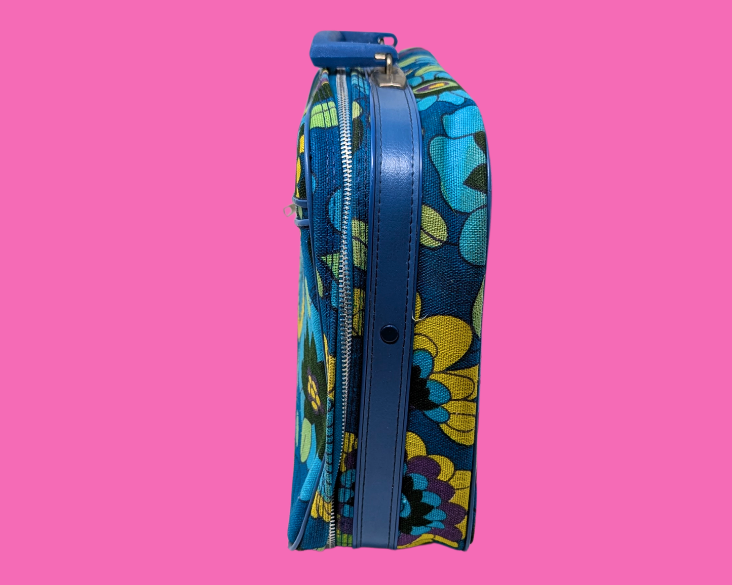 Valise vintage Groovy des années 1960 fabriquée à Taïwan
