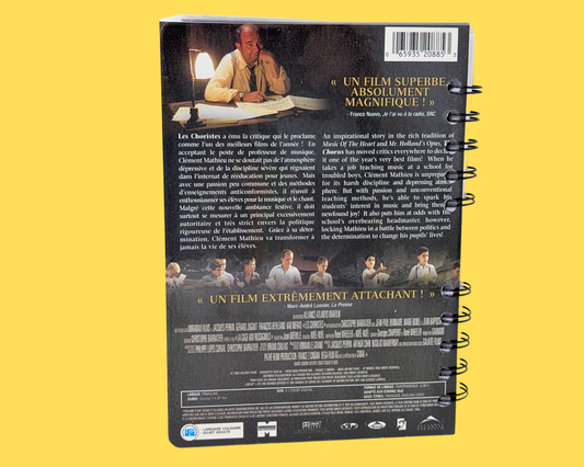 Carnet de film DVD Les Choristes