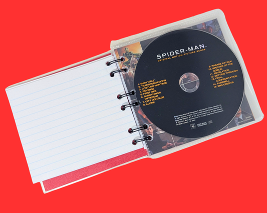Carnet CD de la bande originale de Spider-Man