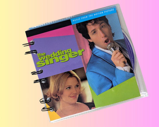 Carnet de notes CD de la bande originale de The Wedding Singer