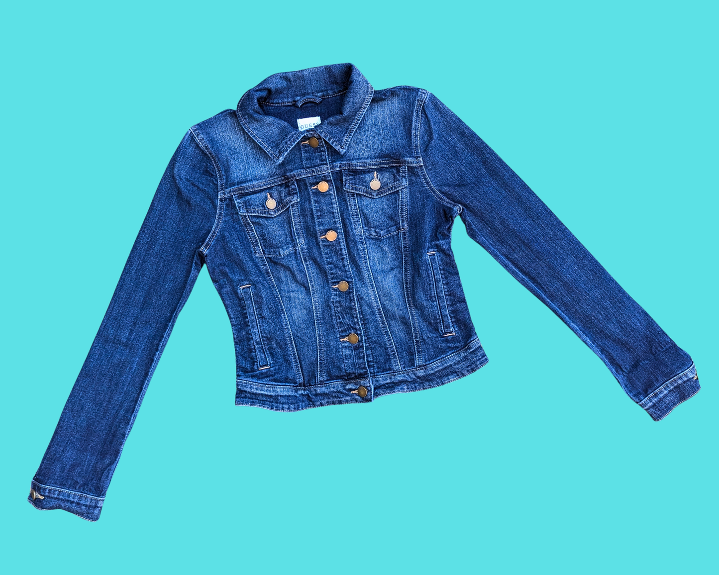 Handmade, Upcycled Home Alone Harry and Marv (the Wet Bandits) Denim Jacket Size S