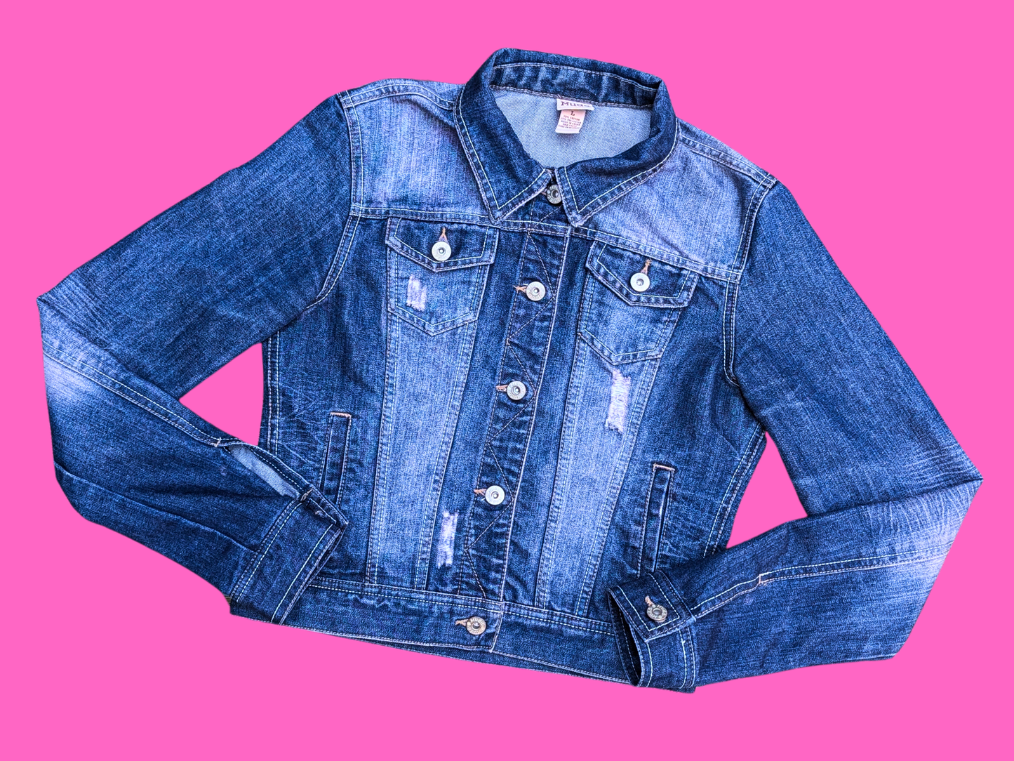 Handmade, Upcycled Leonardo DiCaprio, First Love Jacket Size L