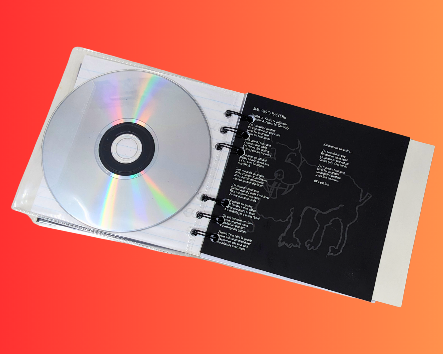 Les Colocs CD Notebook