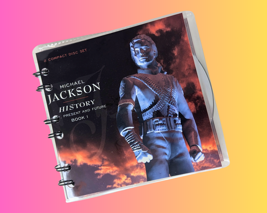 Michael Jackson History CD Notebook