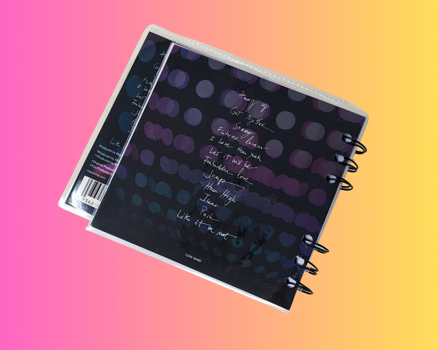 Madonna, Confessions on a Dancefloor CD Notebook
