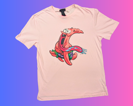 H&M, Pink, Patrick from Sponge Bob Square Pants T-Shirt Size M