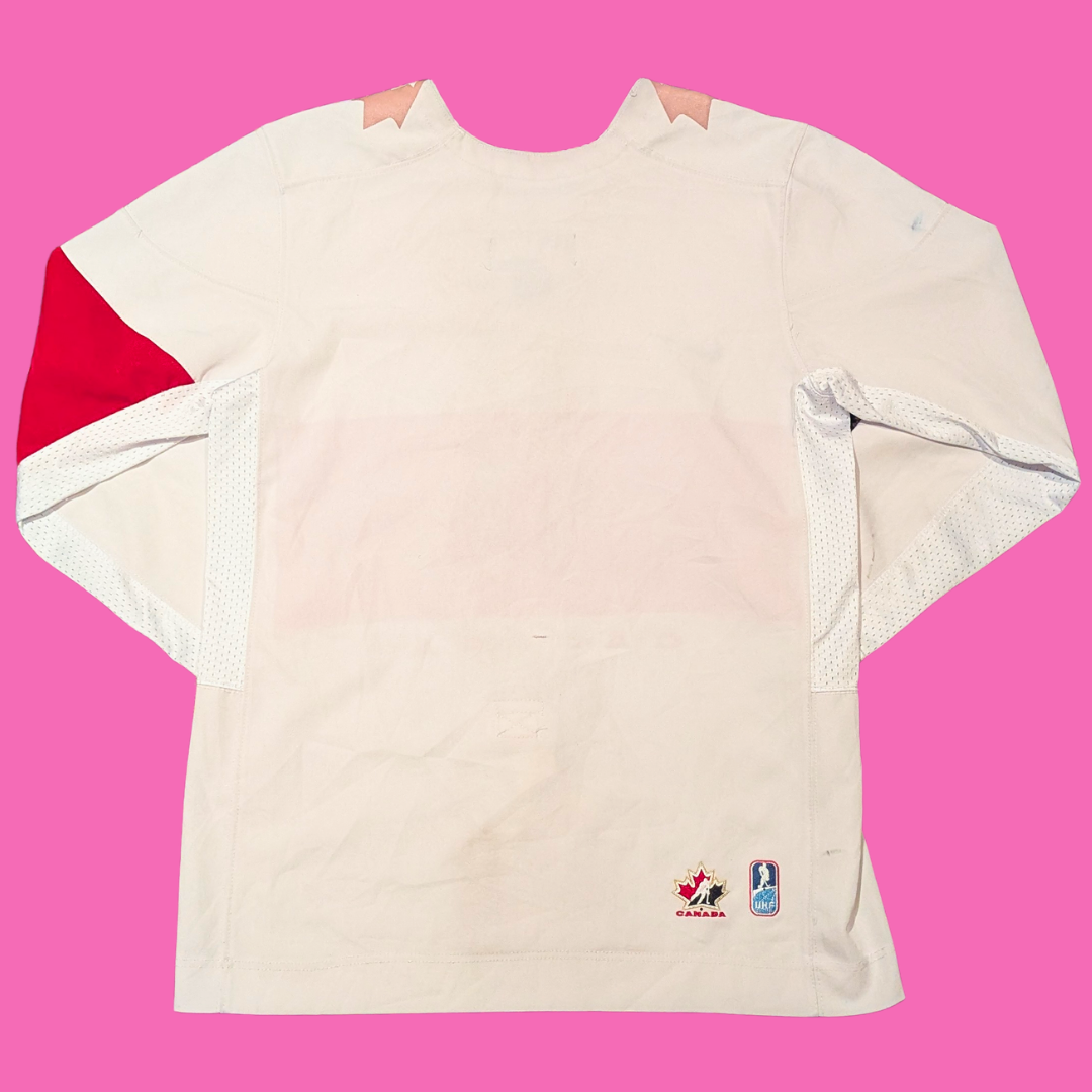 Y2K Nike Official Team Canada Olympics Hockey Jersey Size L