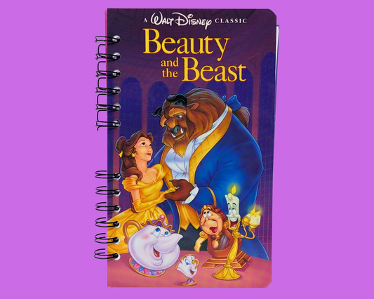 La Belle et la Bête, carnet de notes VHS de Walt Disney