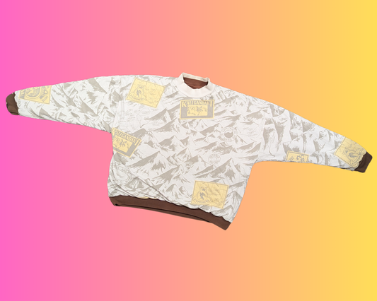 Pull ras du cou réversible Power Source Y2K, taille L