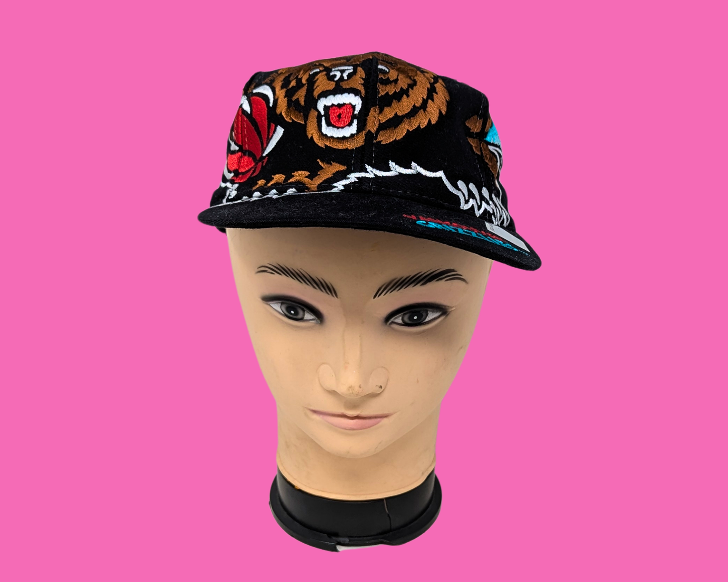 Vintage 1994 Basketball Vancouver Grizzlies Cap, One Size Fits All