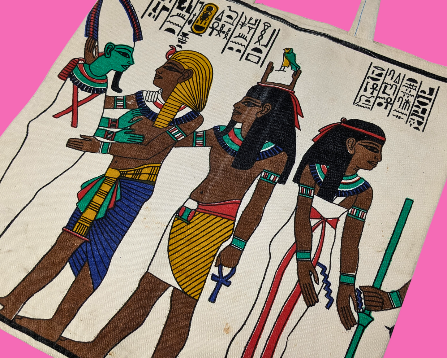 Vintage 1990's Egyptian Tote Bag