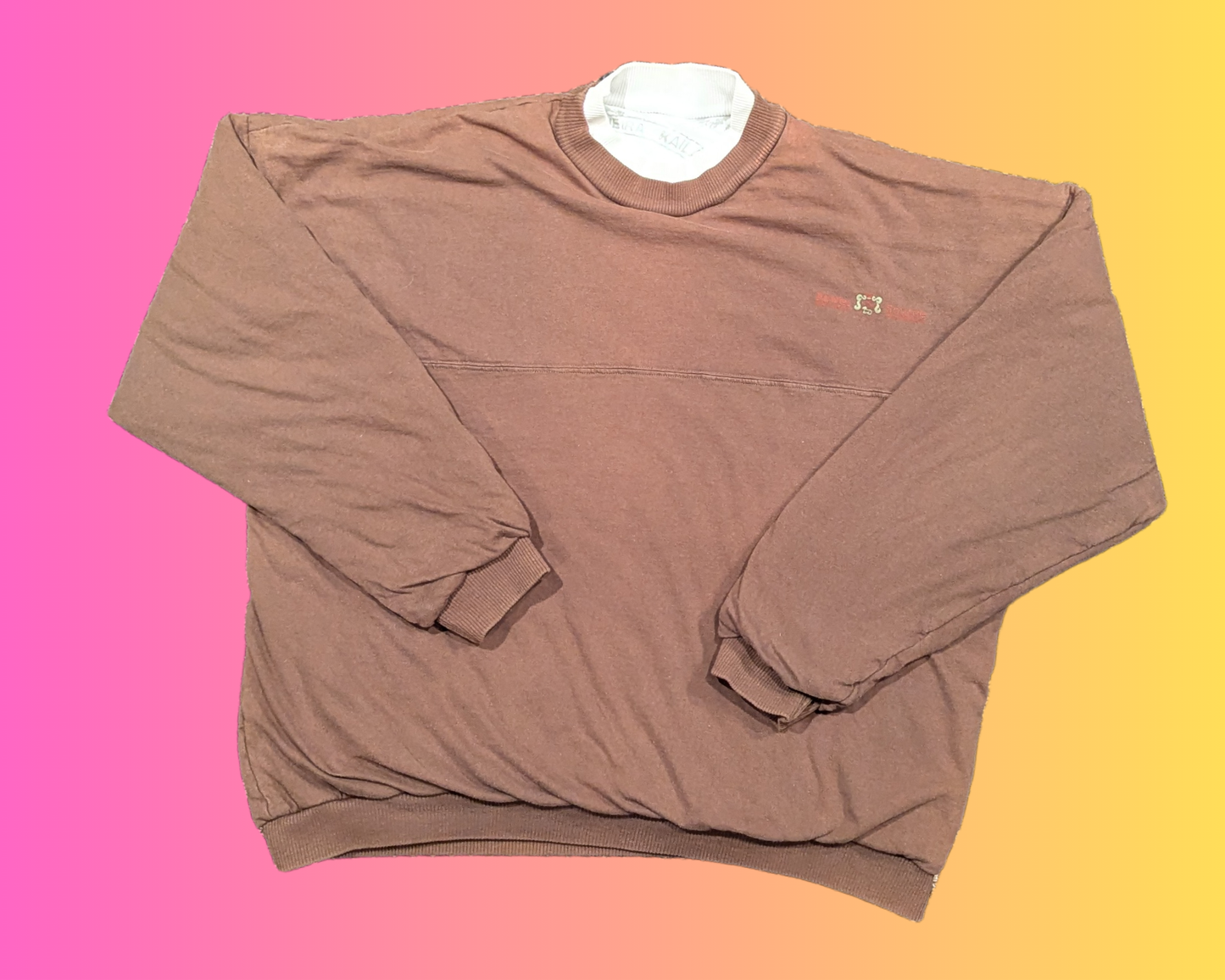 Pull ras du cou réversible Power Source Y2K, taille L