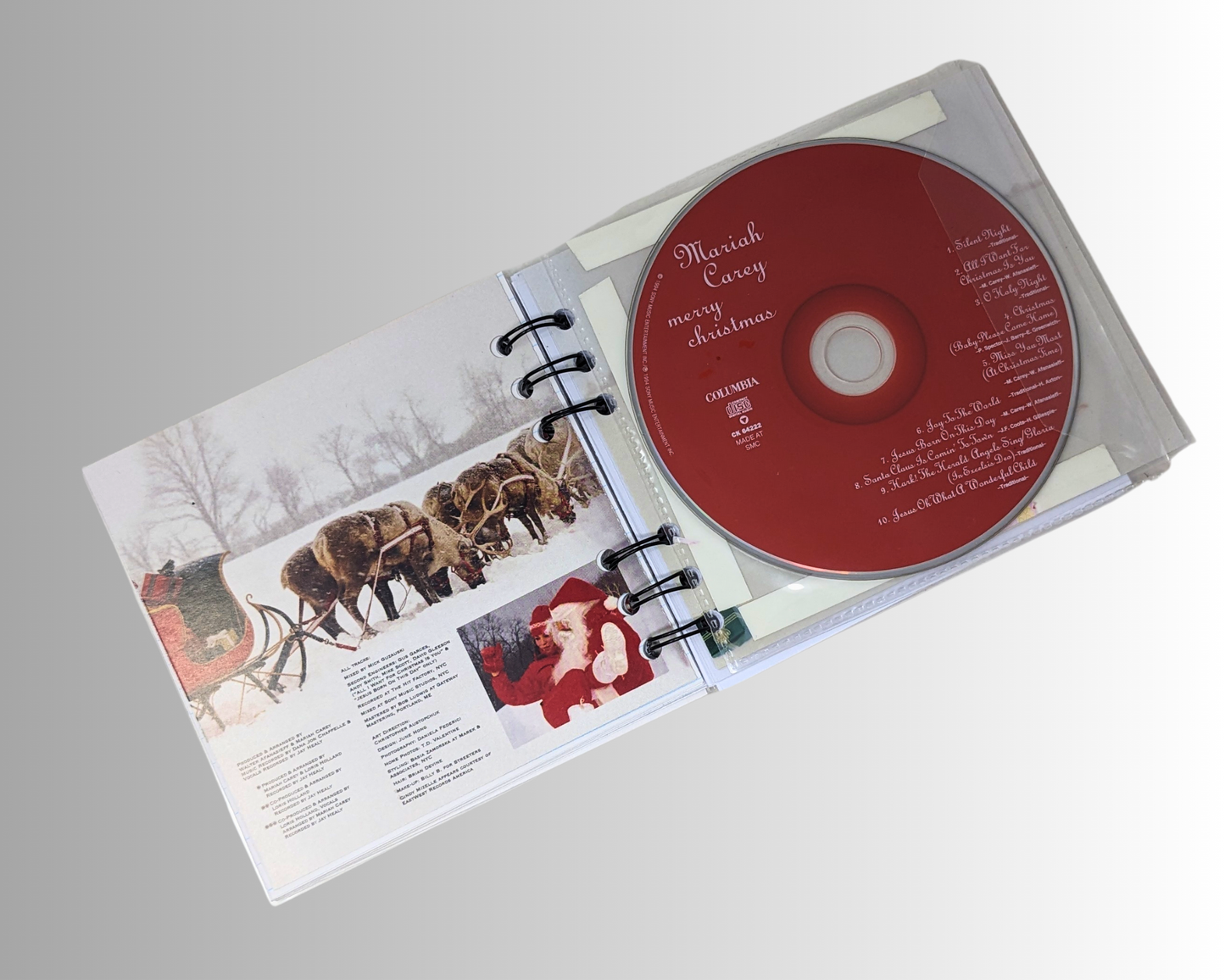 Mariah Carey, Merry Christmas CD Notebook