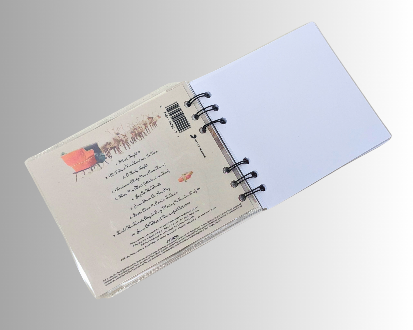 Mariah Carey, Merry Christmas CD Notebook