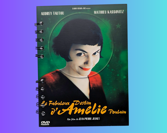 Le Fabuleux Destin d'Amélie Poulain DVD Movie Notebook
