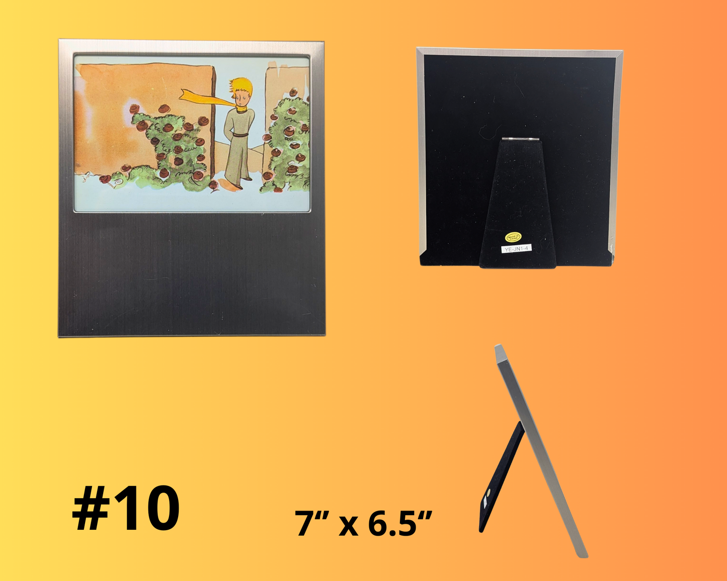 The Little Prince, Le Petit Prince Antoine de Saint-Exupéry, Decorative Frames and Notebooks