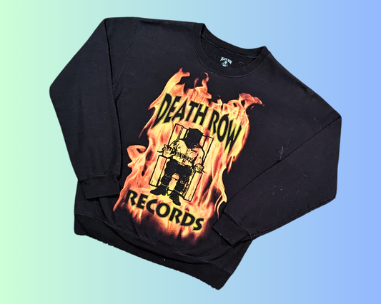 Pull ras du cou Death Row Records Y2K, taille S
