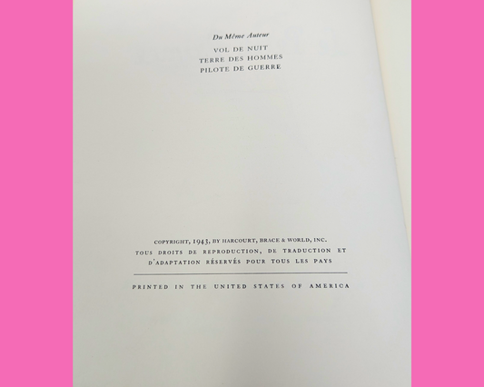 Le Petit Prince Livre