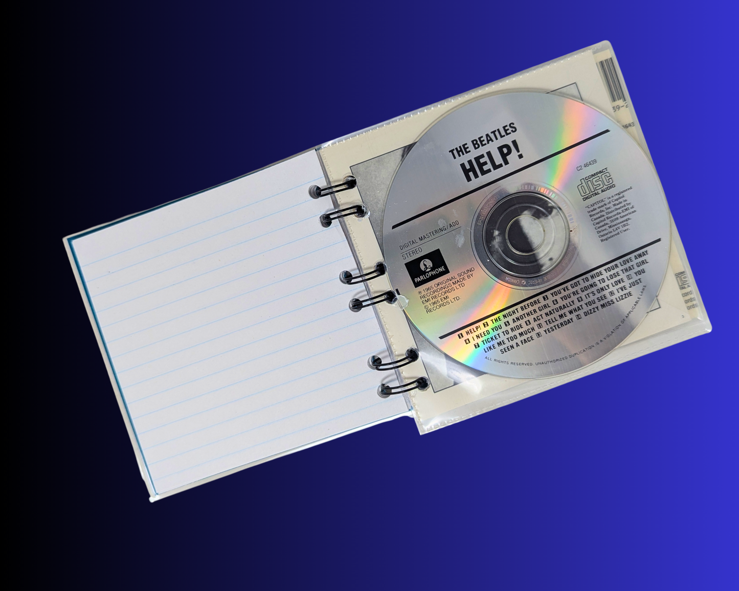 Carnet CD Les Beatles, à l'aide !