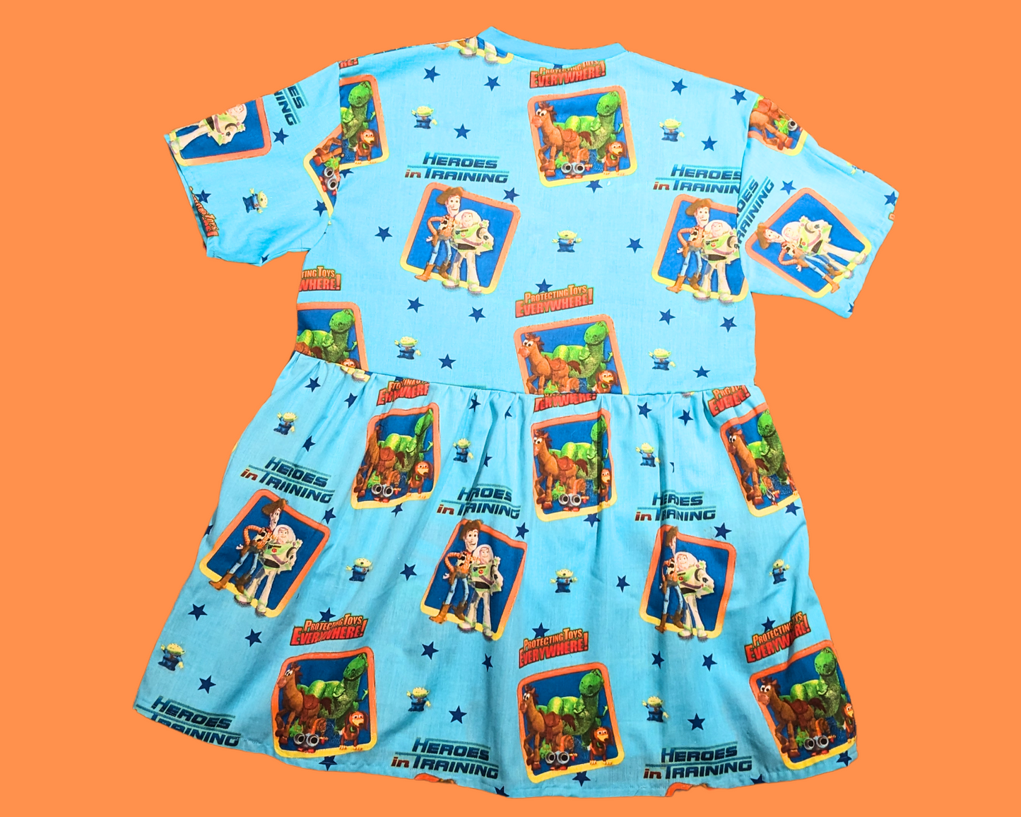 Rideaux Pixar Toy Story faits à la main et recyclés, taille S à XL