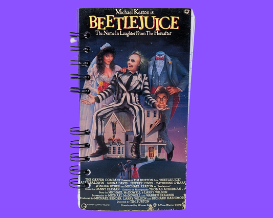 Carnet de notes du film Beetlejuice VHS