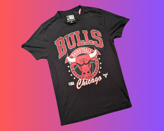 Official NBA Chicago Bulls Basketball T-Shirt Size S