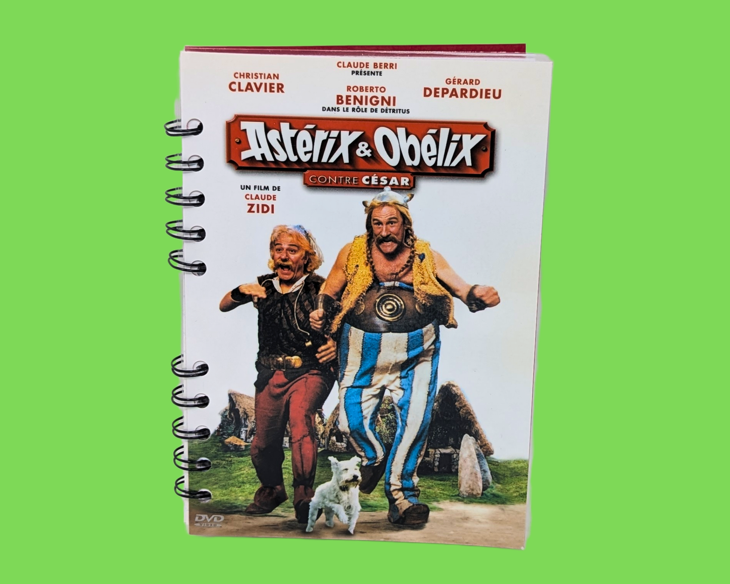 Astérix et Obélix Contre César DVD Movie Notebook
