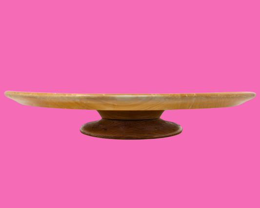 Plateau tournant vintage pour table à manger, fabriqué au Canada