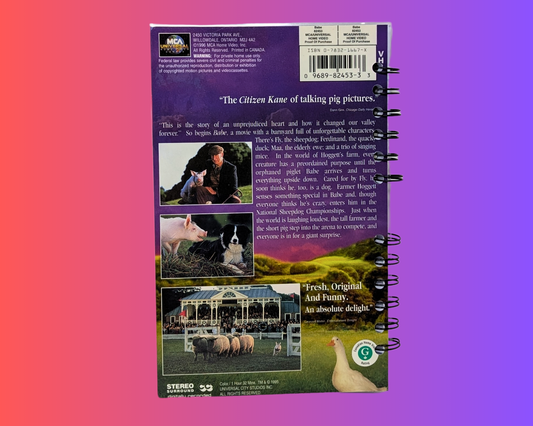 Carnet de film VHS Babe