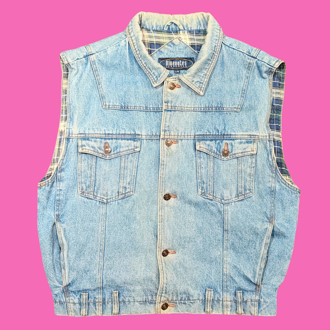 Walt Disney's Pinocchio Denim Jacket/Vest Size L for Men