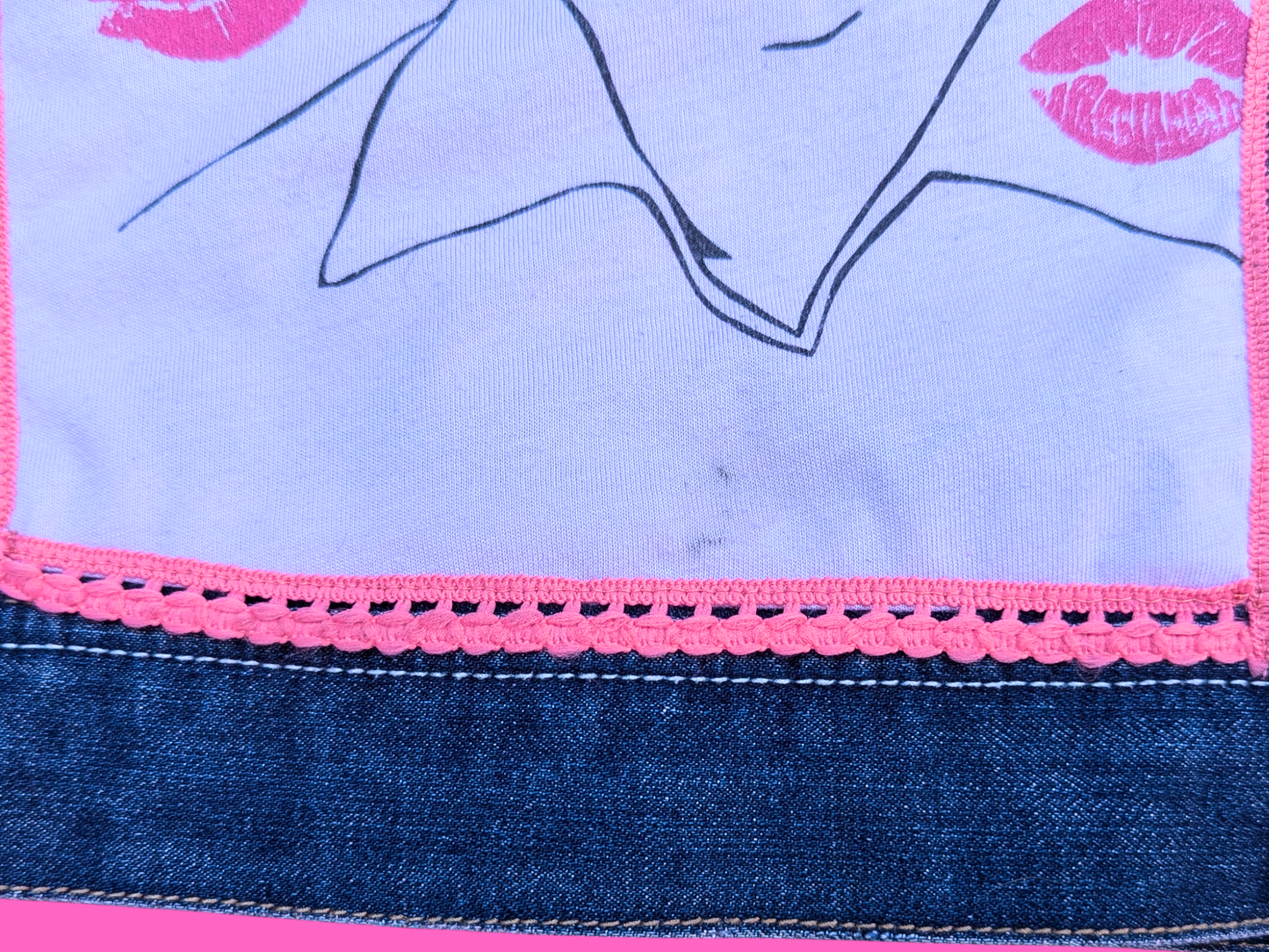 Handmade, Upcycled Leonardo DiCaprio, First Love Jacket Size L