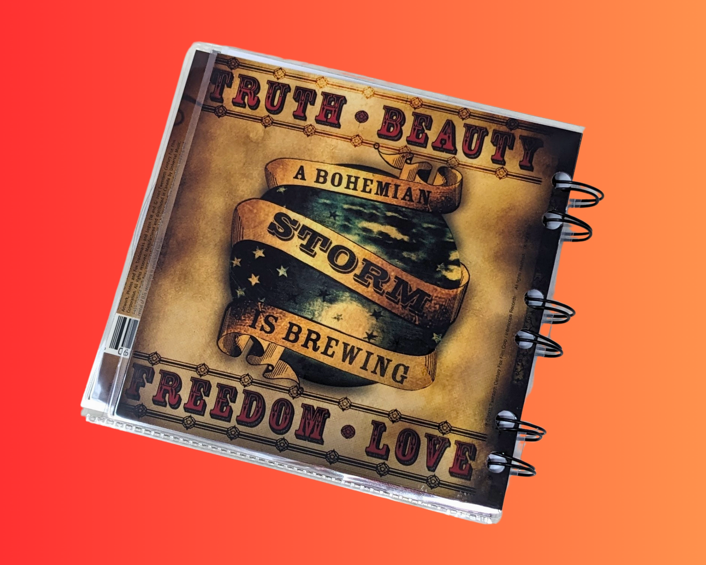 Moulin Rouge Soundtrack CD Notebook