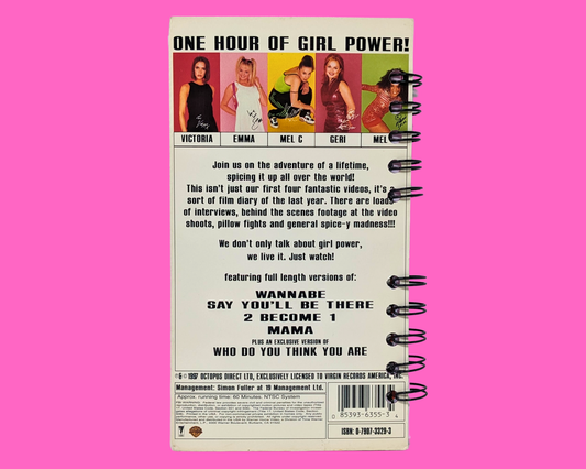 Carnet de notes VHS des Spice Girls, Une heure de Girl Power