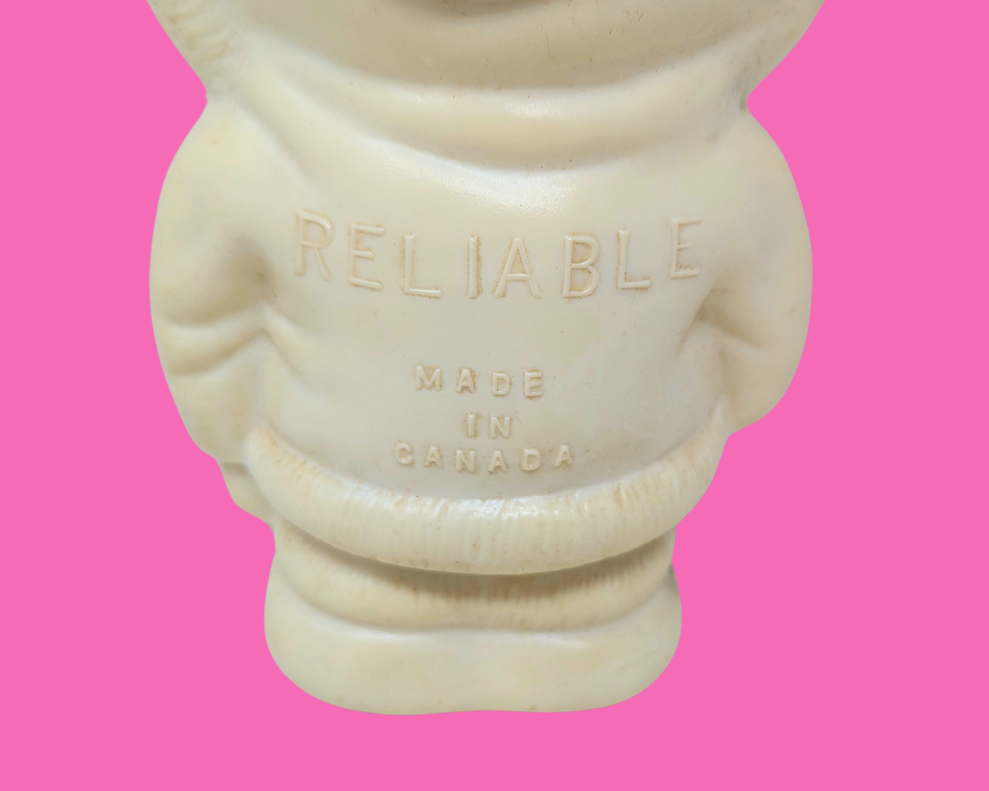 Vintage Mr Eskimo Plastic Piggy Bank