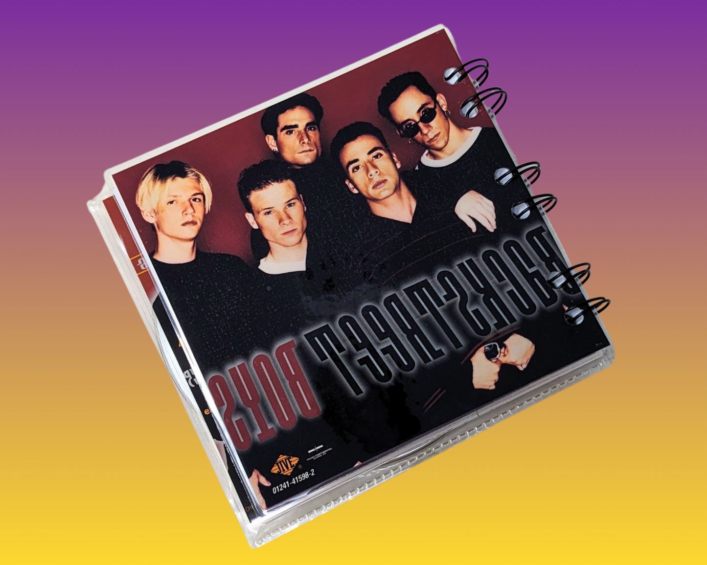 Backstreet Boys CD Notebook