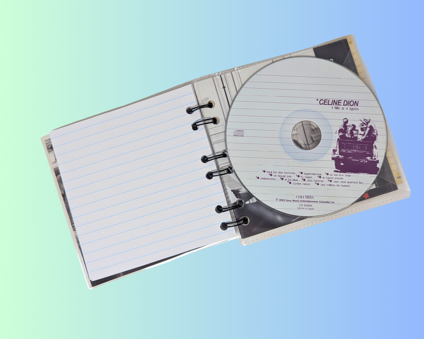 Céline Dion, 1 Fille & 4 Types CD Carnet