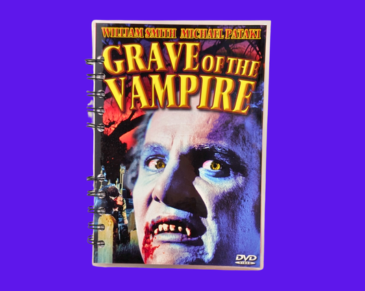 Grave of the Vampire DVD Movie Notebook