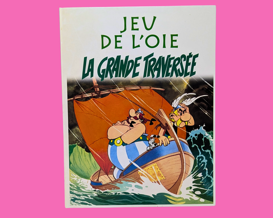 vintage 1990 Astérix et Obélix Jeu de l’Oie, Jeu de société La Grande Traversée