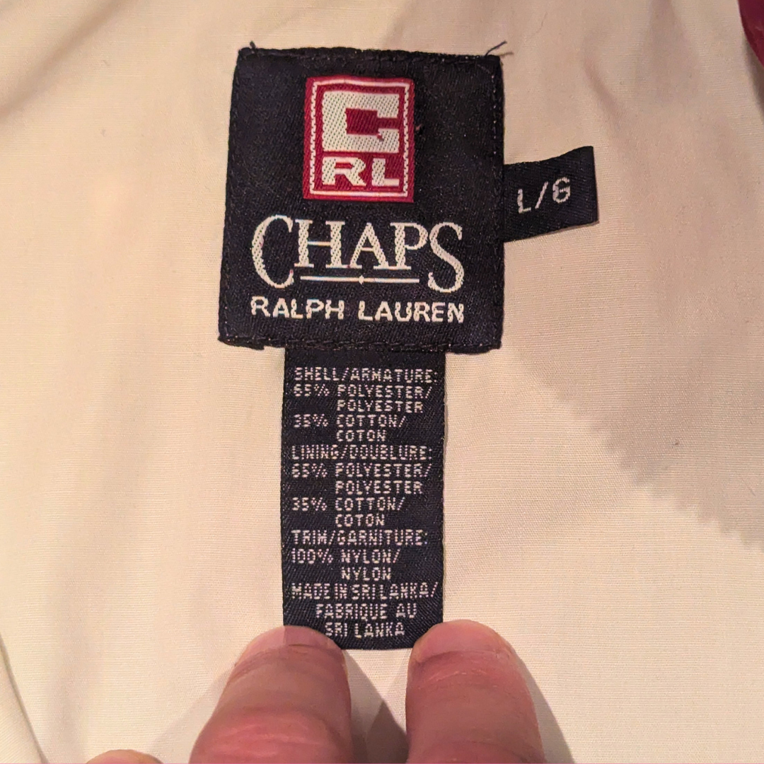Chaps Ralph Lauren Jacket Size L