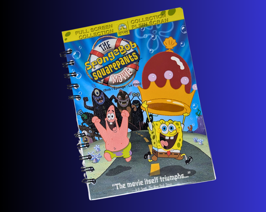 The Sponge Bob Squarepants Movie DVD Movie Notebook