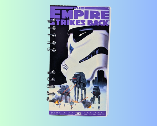 Star Wars, The Empire Strikes Back VHS Movie Notebook