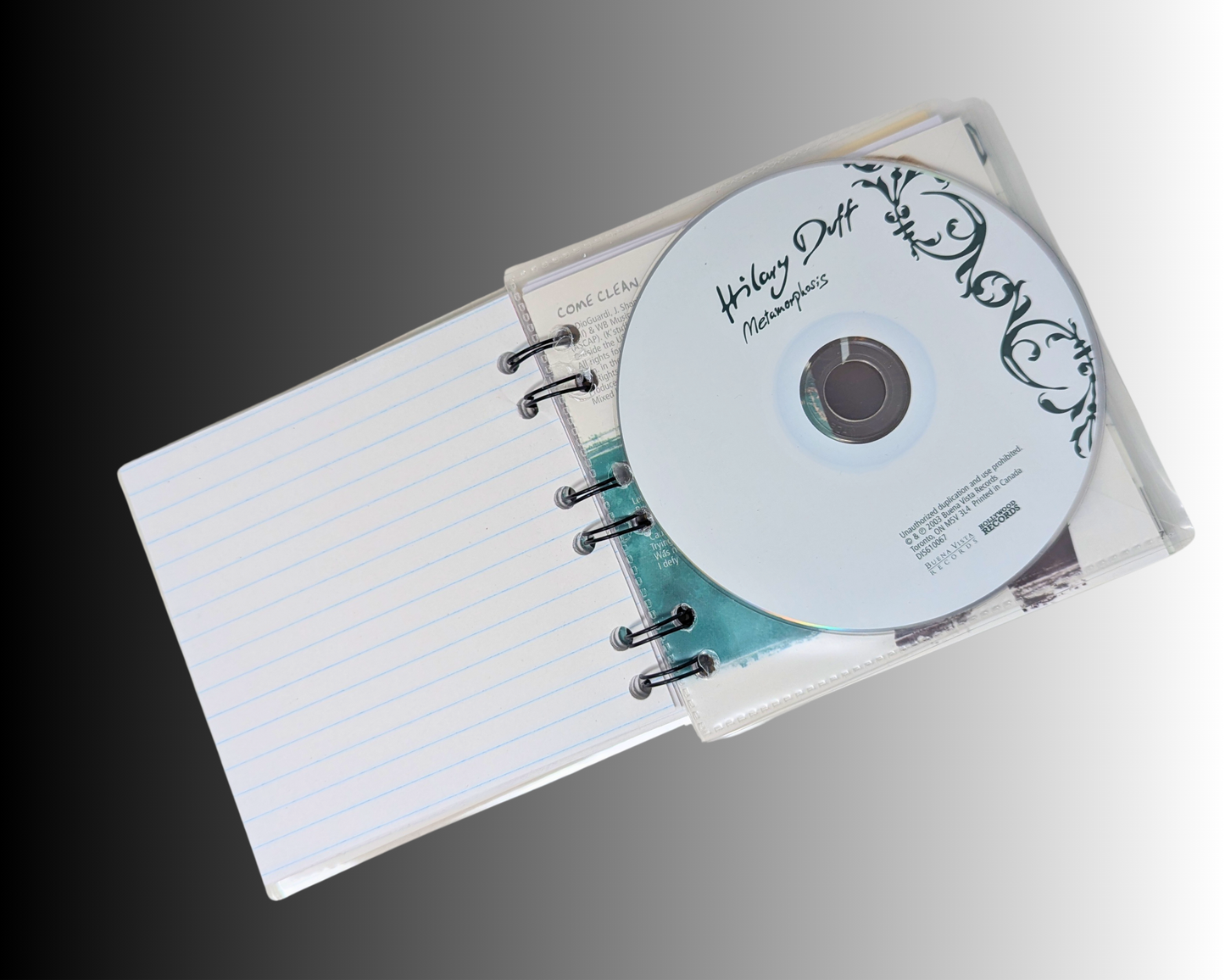 Carnet CD Hillary Duff