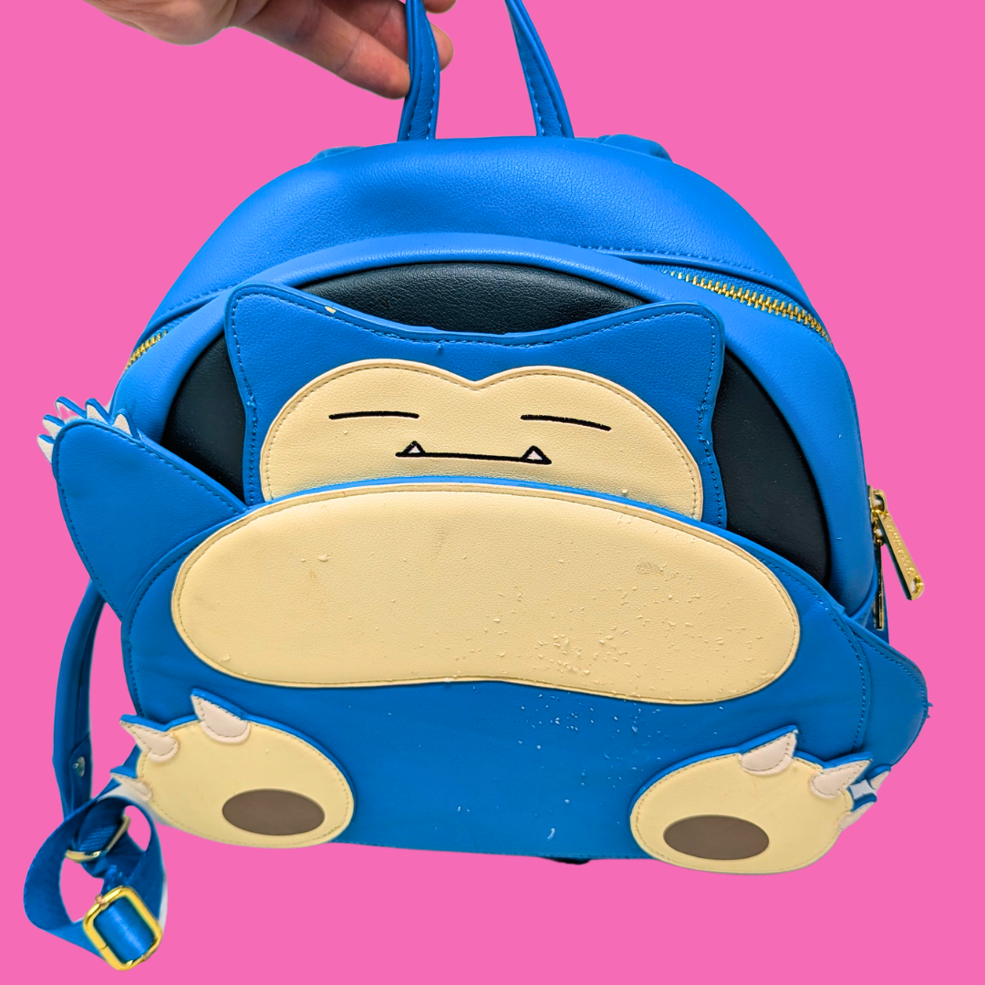 Official Loungefly Snorlax, Pokemon Back Pack